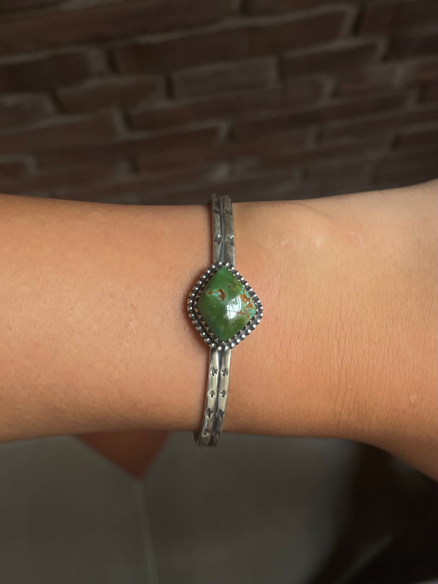 Turquoise Cuff Bracelet | 925 Sterling Silver G320