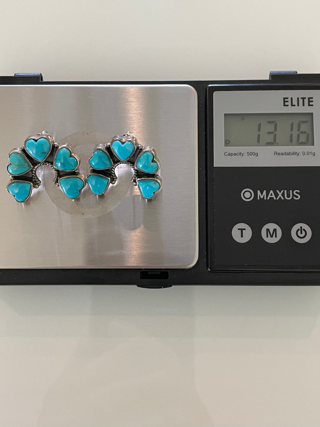 Turquoise Naja Stud Earrings | 925 Sterling Silver G713