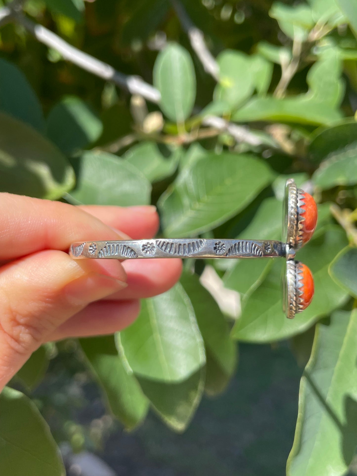 Spiny Oyster Butterfly Cuff Bracelet | Sterling Silver D140