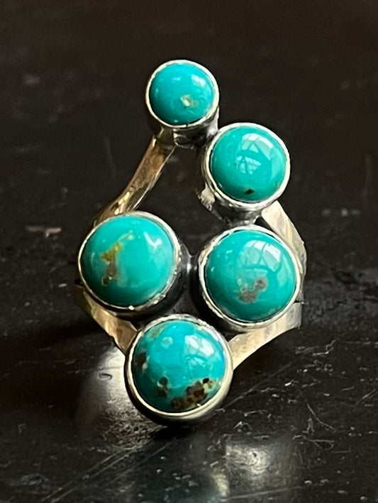 Turquoise Ring Size 6 | 925 Sterling Silver G271