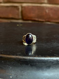 Labradorite Oval Ring | Sterling Silver | Size 7 | A891