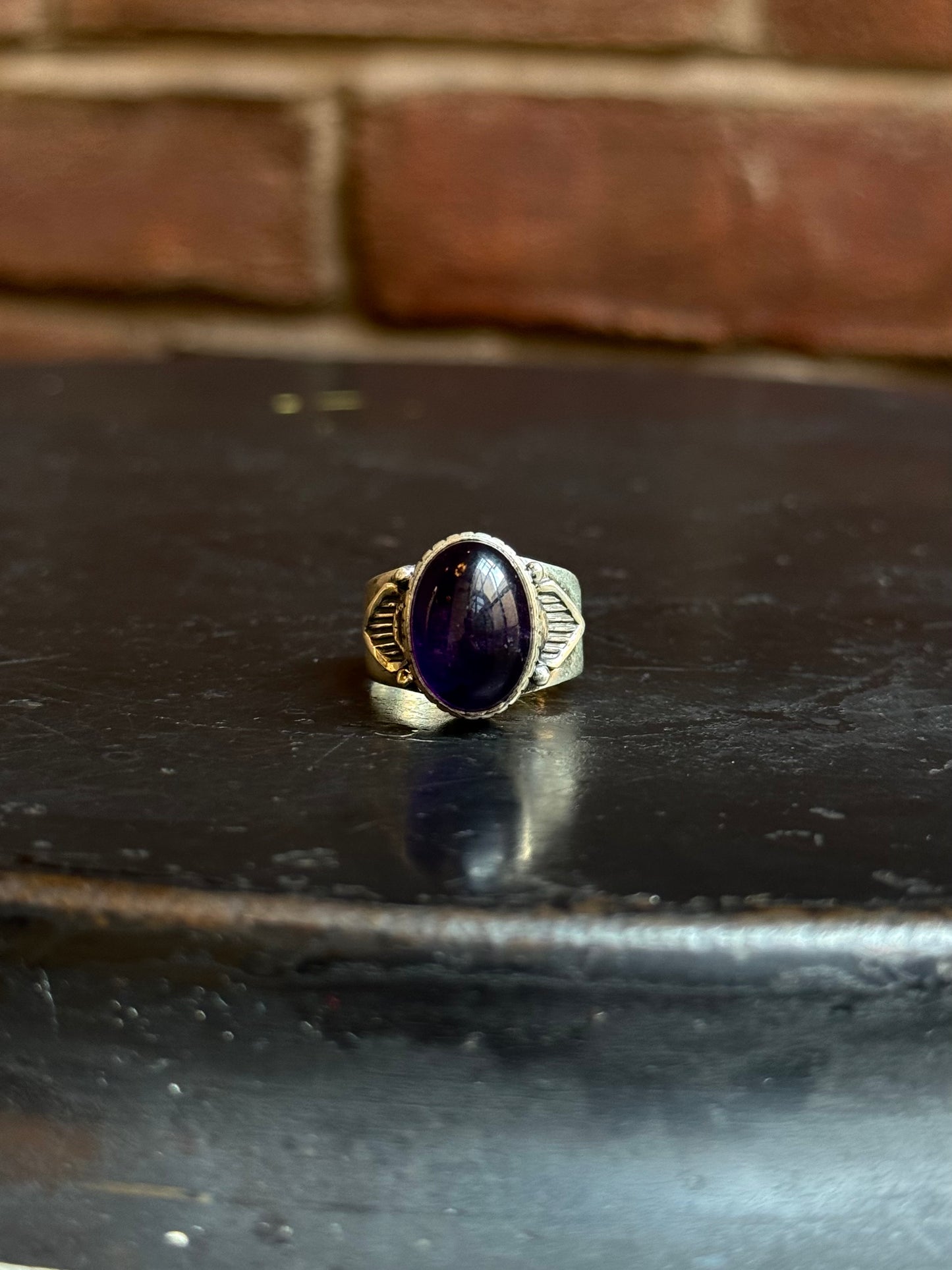 Labradorite Oval Ring | Sterling Silver | Size 7 | A891