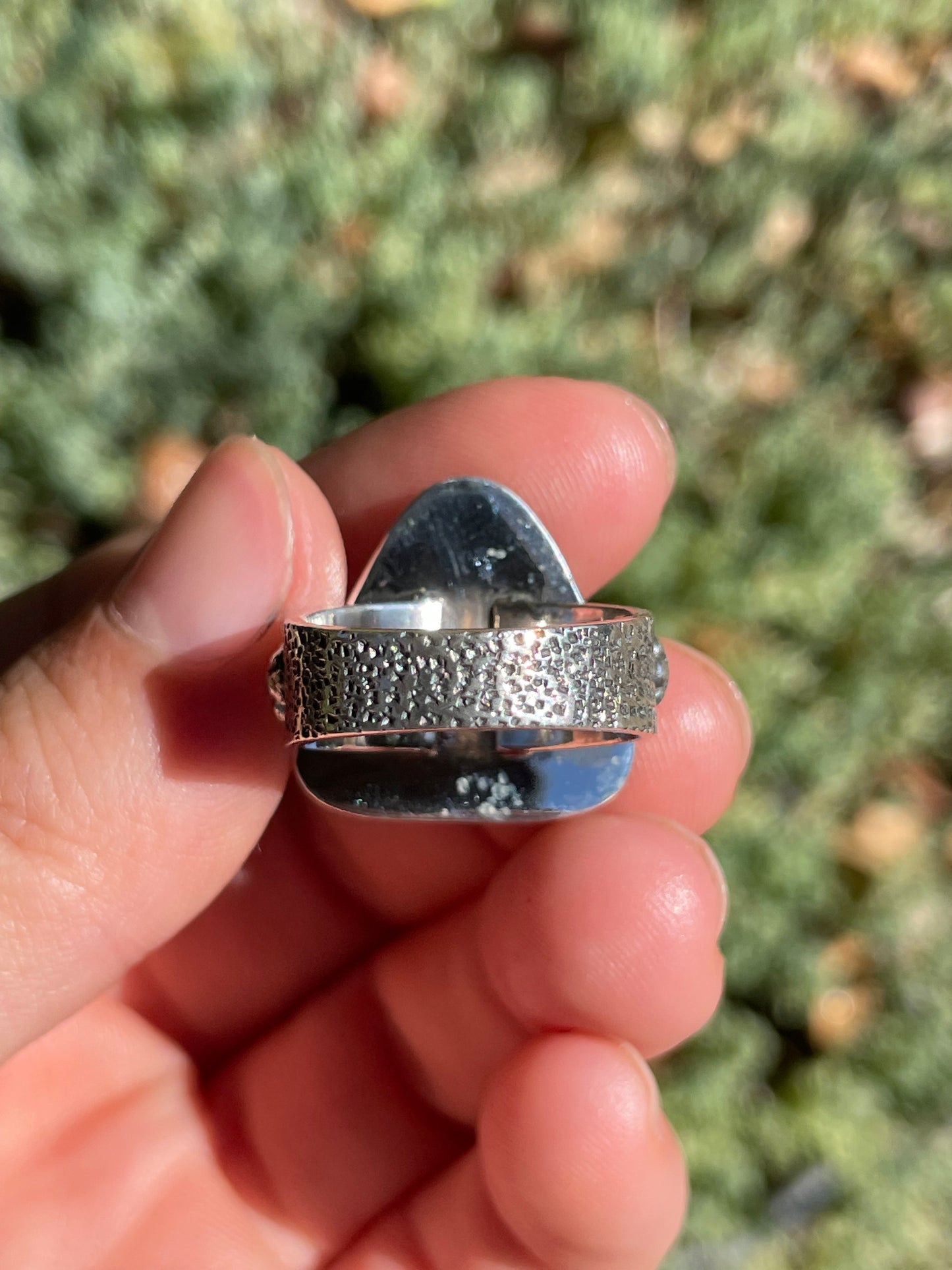 Pink Conch Ring | 925 Sterling Silver | Handmade Size 7 B102