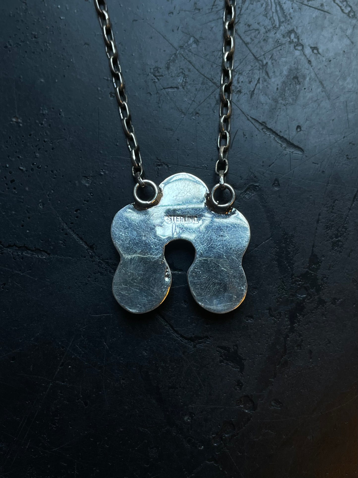 Pink Conch Naja Necklace | 925 Sterling Silver E342