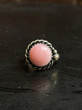 Pink Conch Ring Size 6 | 925 Sterling Silver Southwest E176