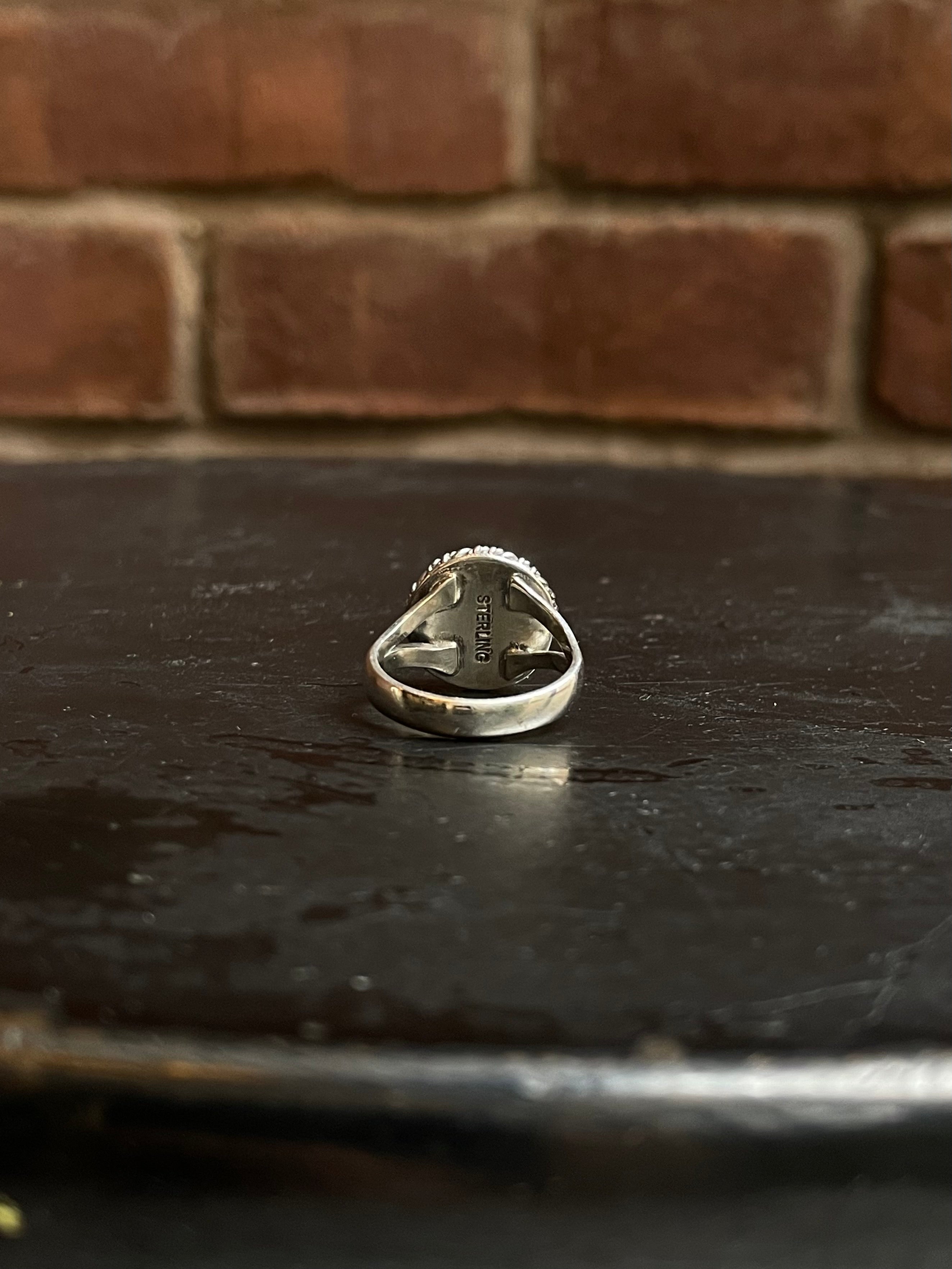 Spiny Oyster Ring Size 7 | 925 Sterling Silver Southwest E134