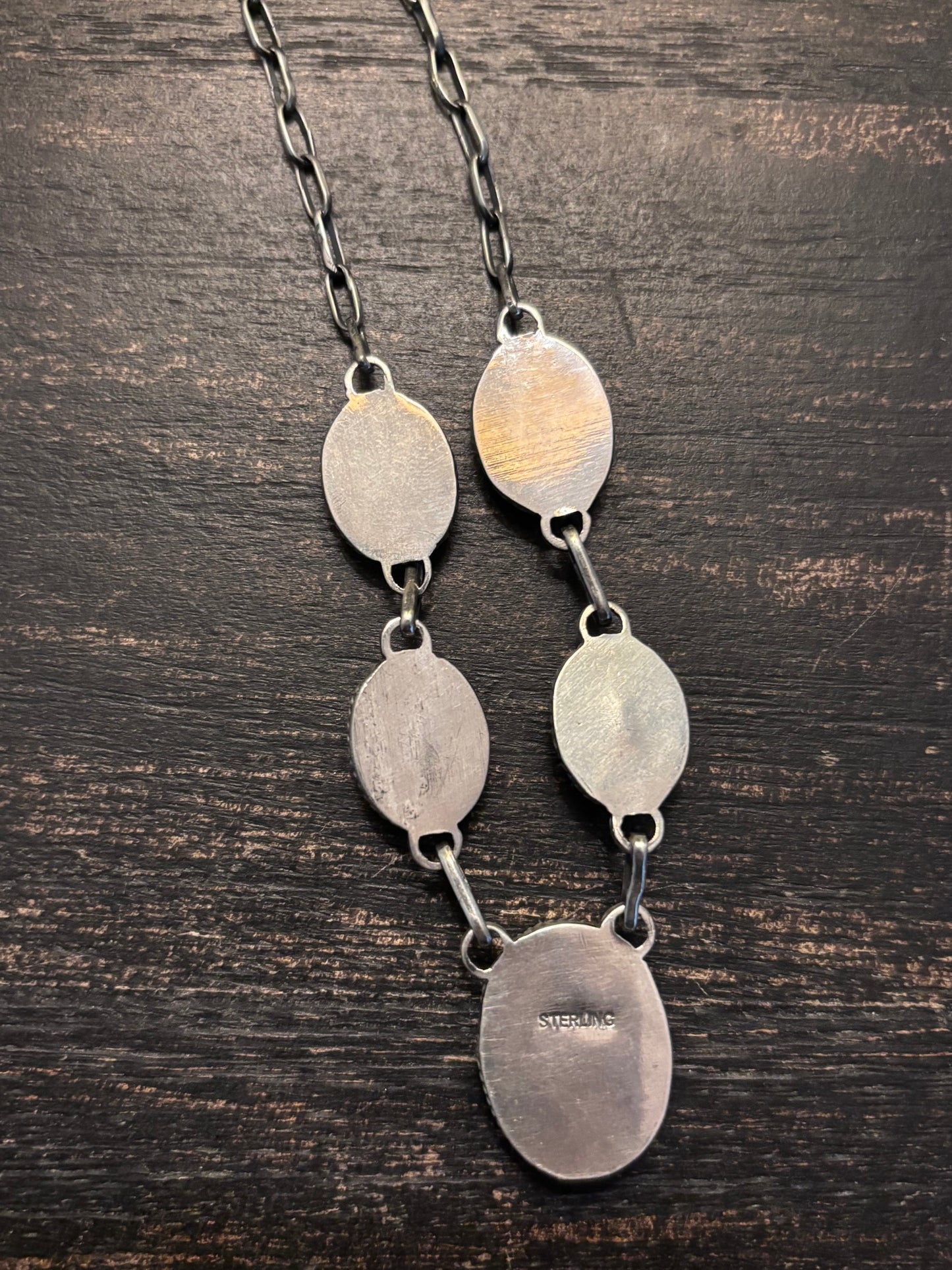 Turquoise Spiny Oyster Necklace | 925 Sterling Silver A109