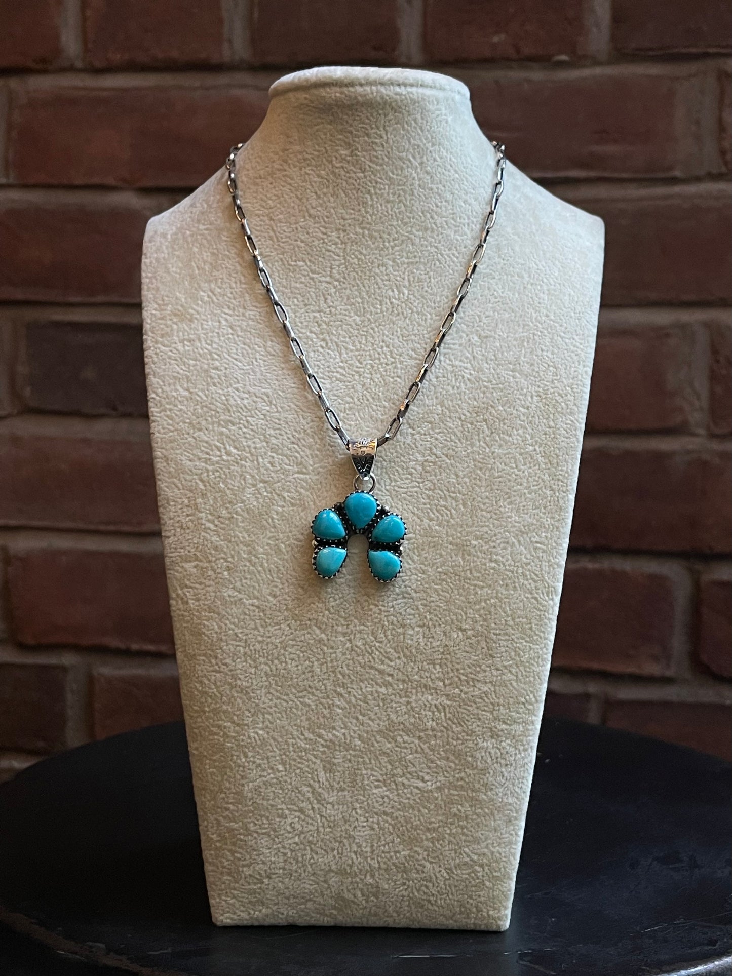 Turquoise Naja Pendant | 925 Sterling Silver E230
