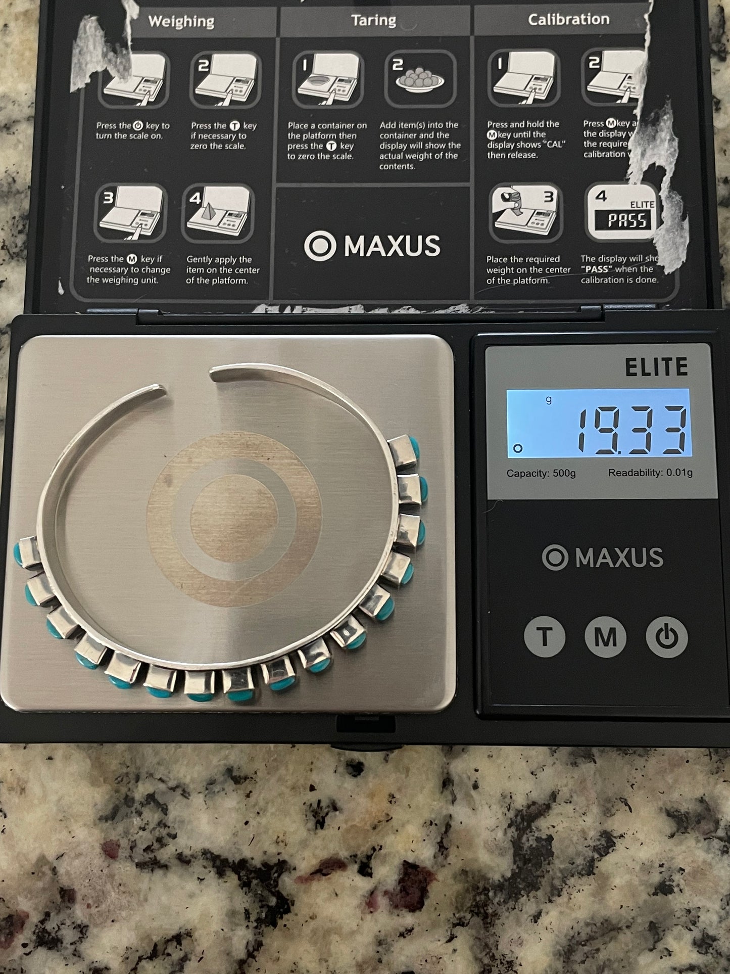 Kingman Turquoise Cuff | 925 Sterling Silver E323
