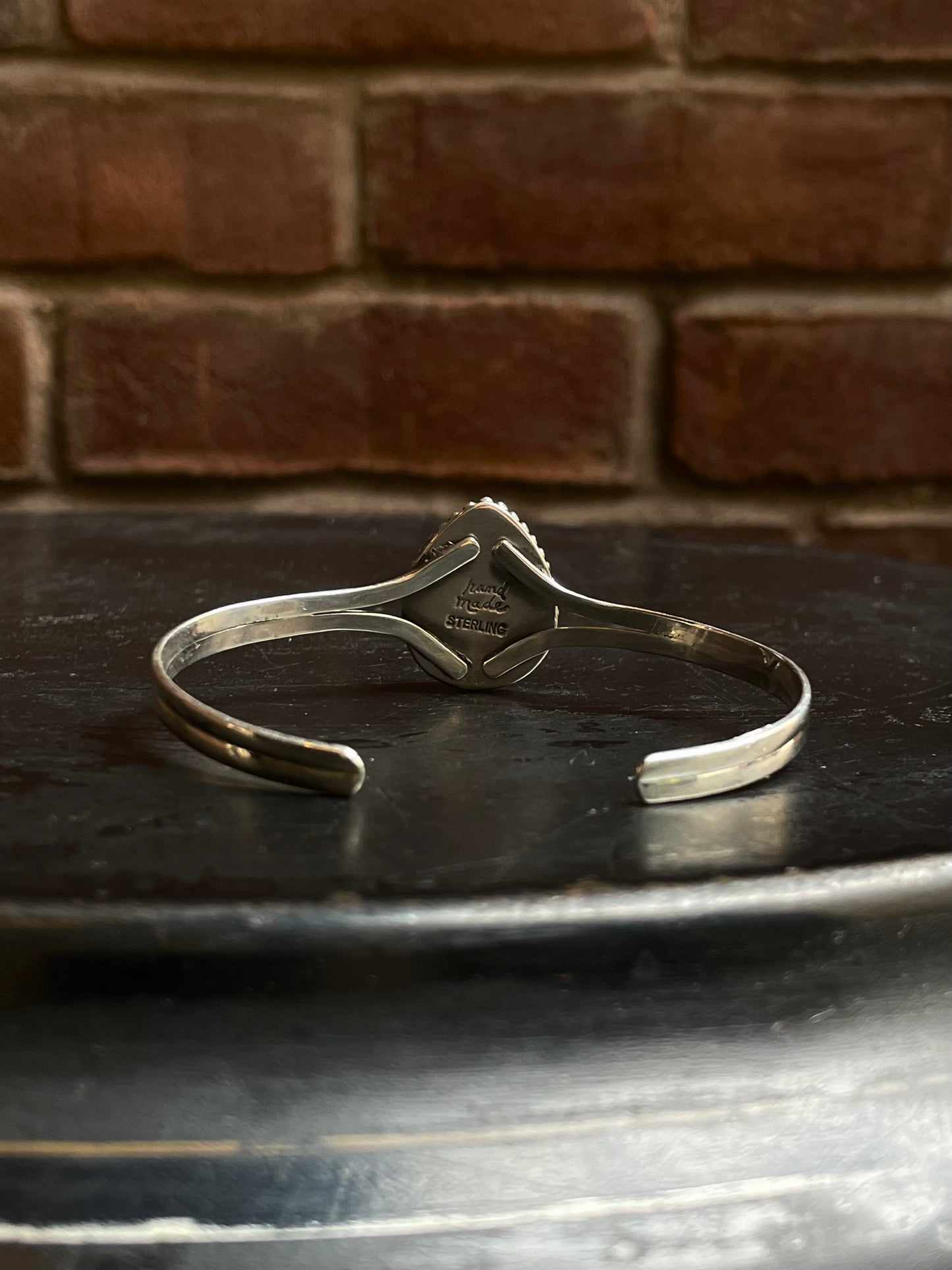 Pink Conch Cuff Bracelet | 925 Sterling Silver Southwest C998