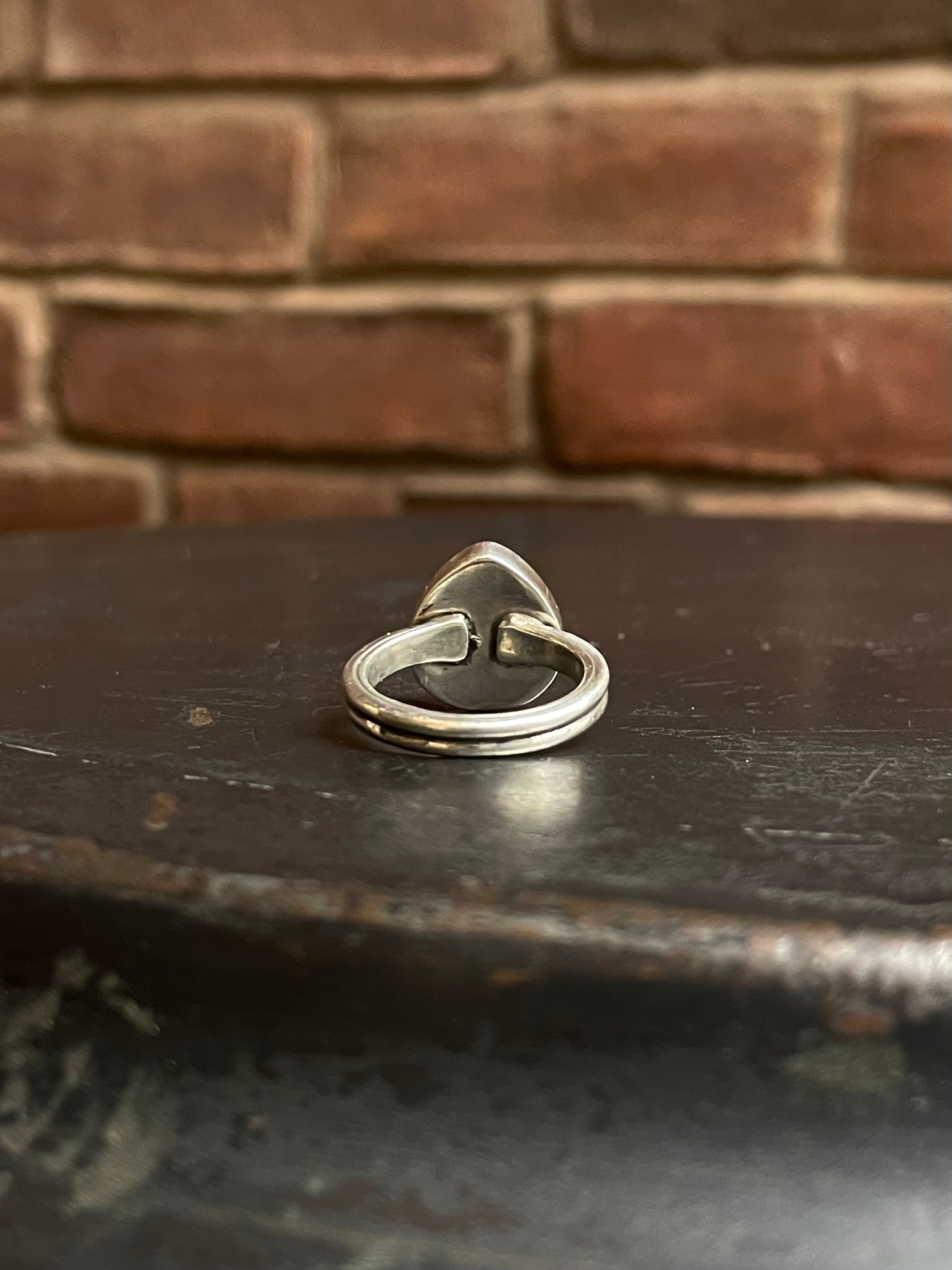 Spiny Oyster Ring | 925 Sterling Silver Size 7 E444