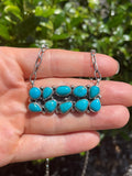 Turquoise Bar Necklace | 925 Sterling Silver D162