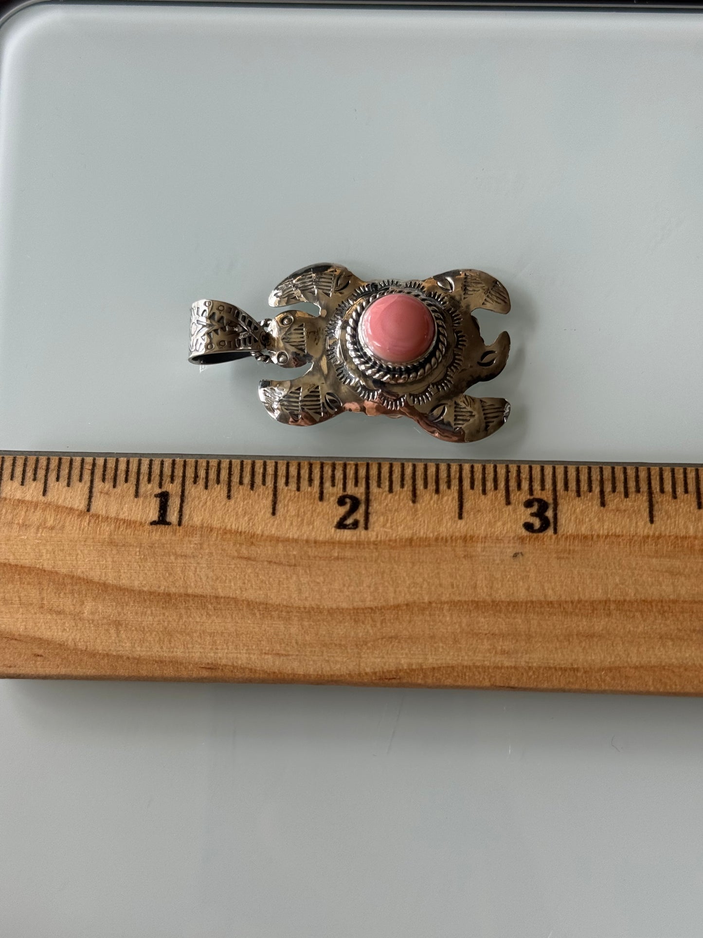 Pink Conch Animal Pendant | Sterling Silver | A810