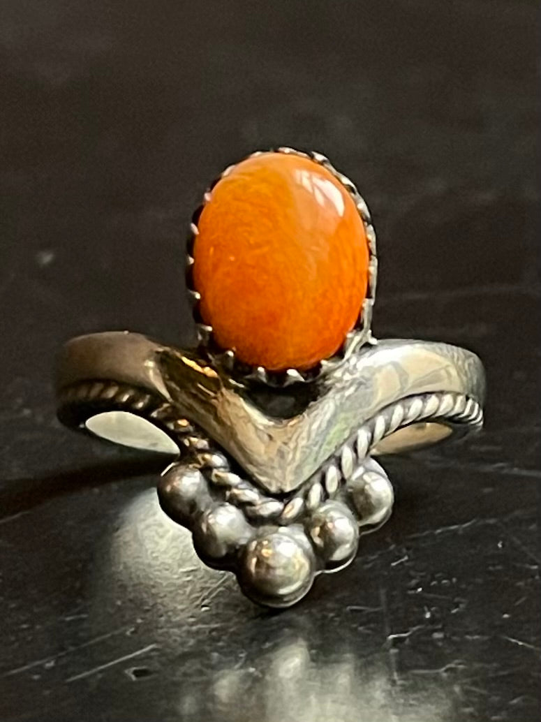 Spiny Oyster Ring Size 7 | 925 Sterling Silver G227