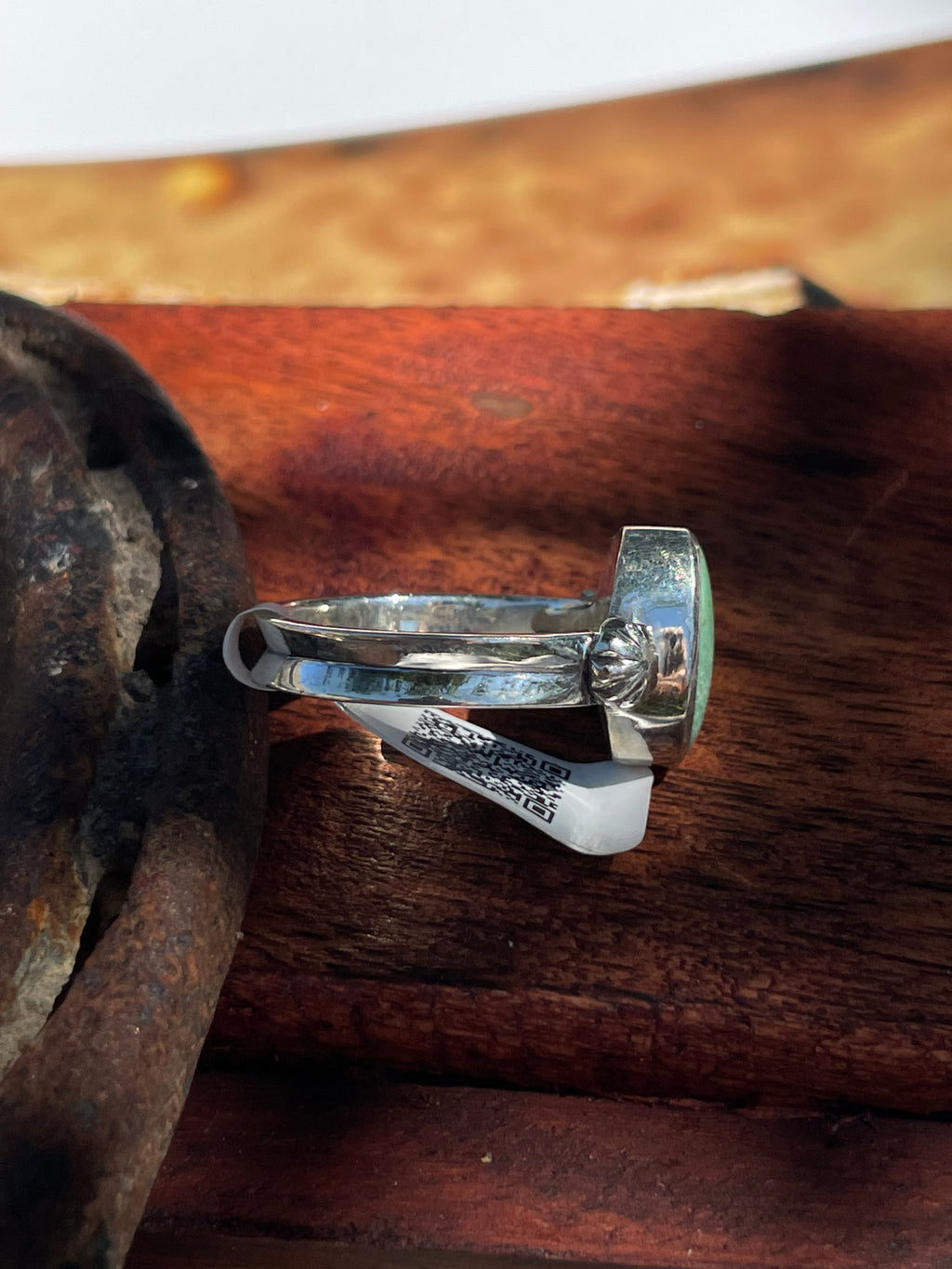 Turquoise Ring | 925 Sterling Silver | Size 8.75 D344