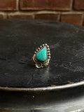 Turquoise Teardrop Ring Size 6 | 925 Sterling Silver C932