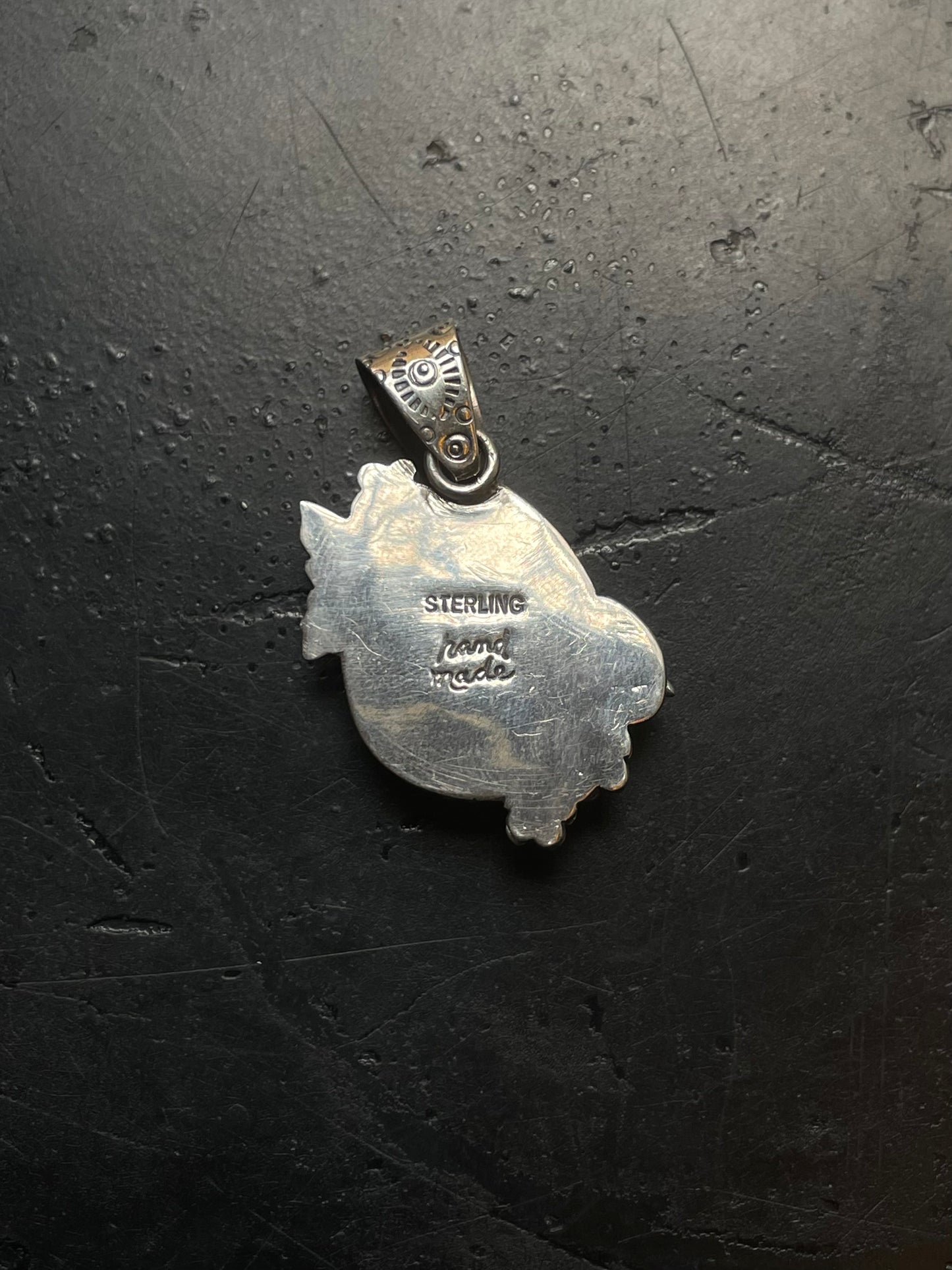 Pink Conch Floral Pendant | 925 Sterling Silver E505