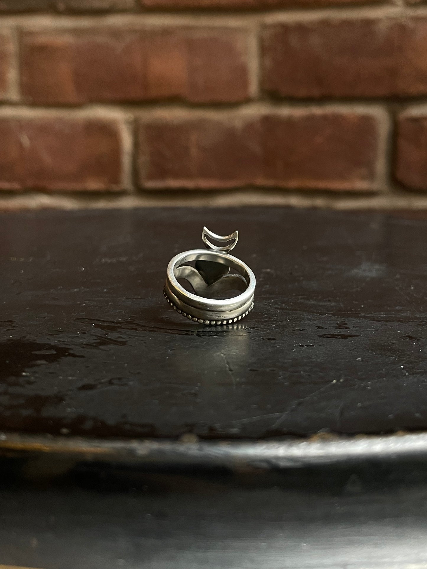 Pink Conch Ring Size 7 | 925 Sterling Silver Southwest E174