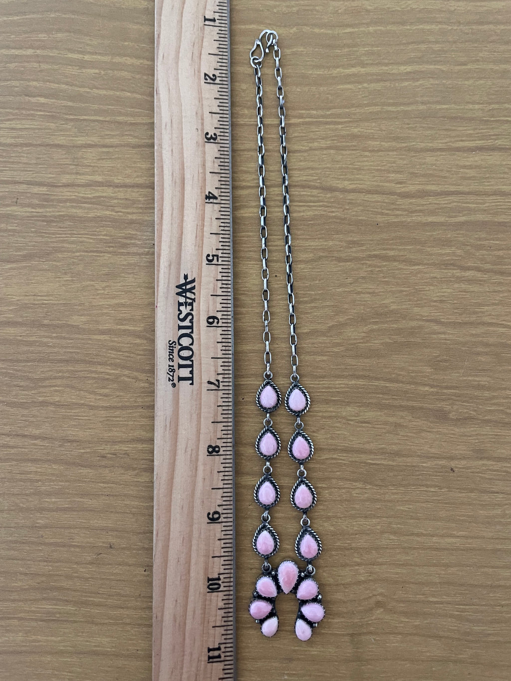 Pink Conch Naja Necklace | 925 Sterling Silver E331