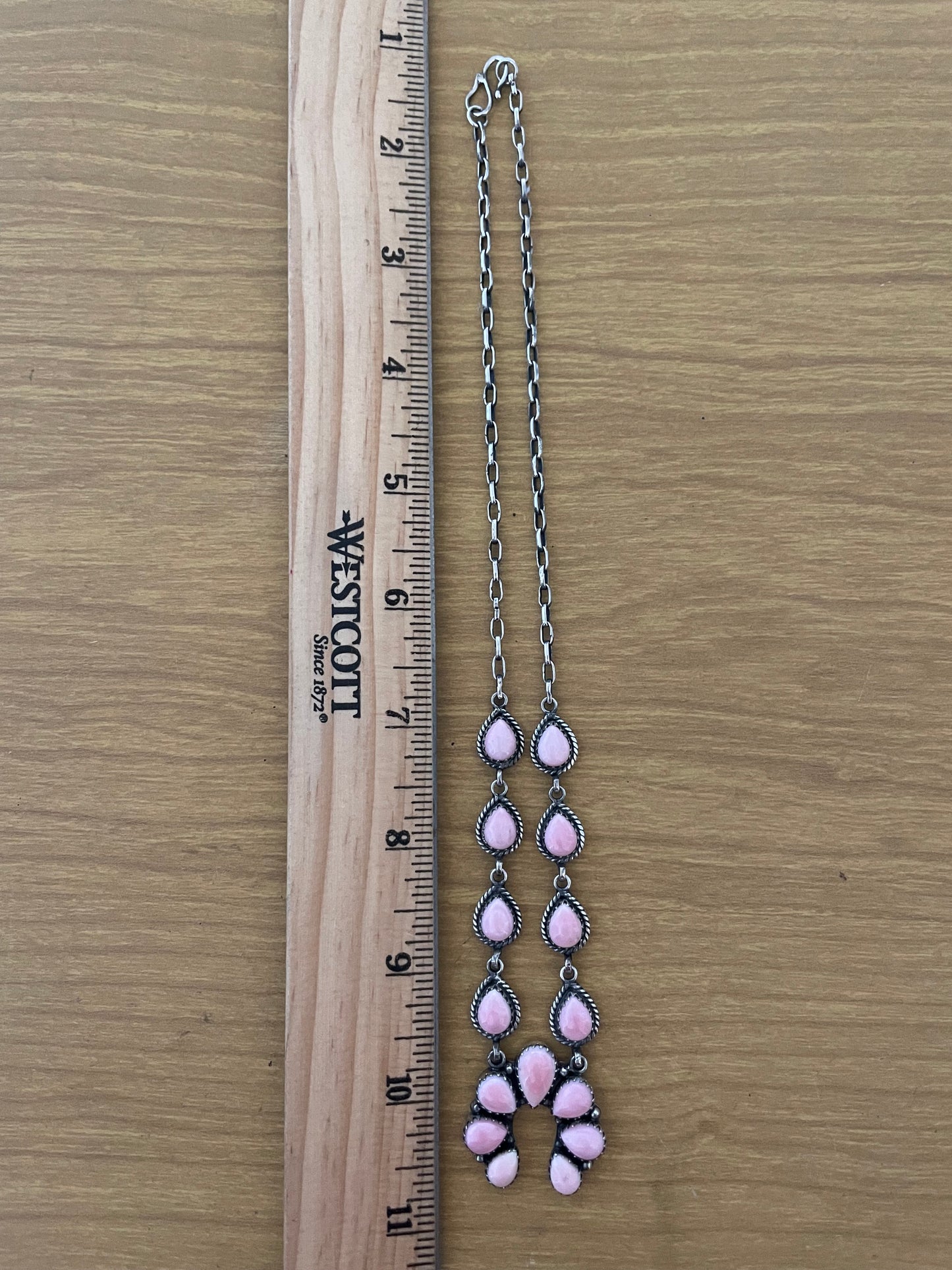 Pink Conch Naja Necklace | 925 Sterling Silver E331