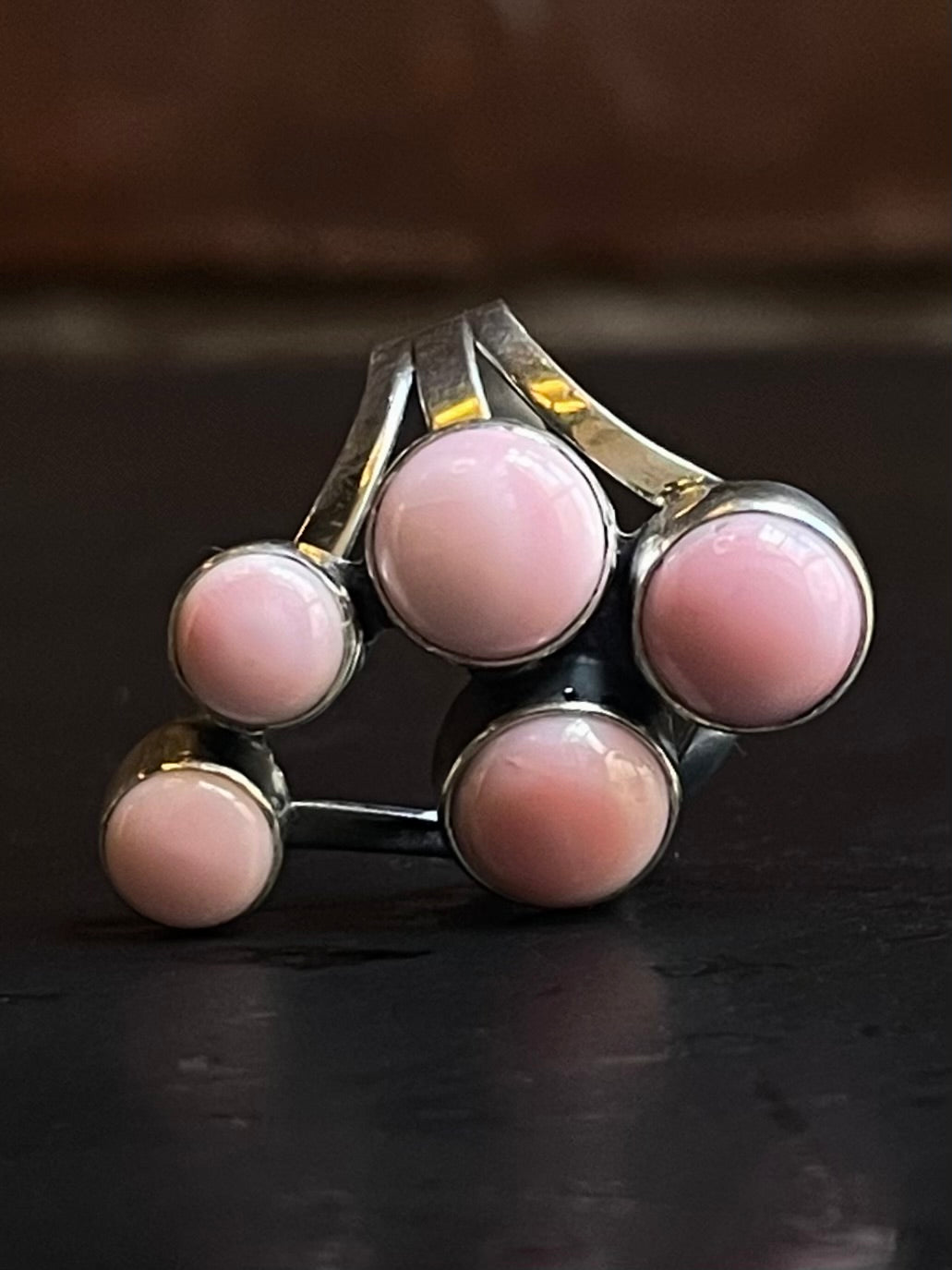 Pink Conch Ring Size 9.25 | 925 Sterling Silver G109