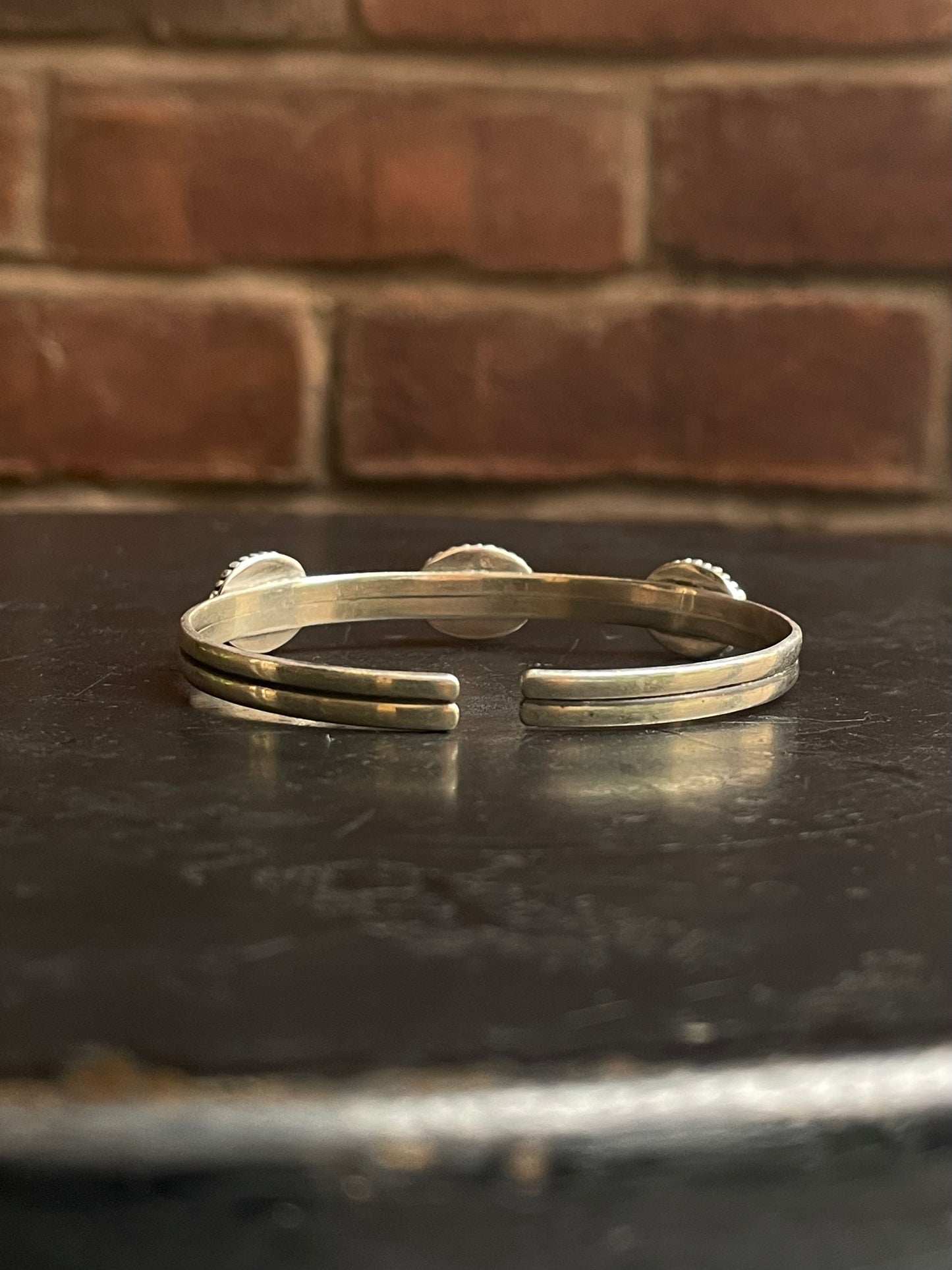 Turquoise Cuff Bracelet | 925 Sterling Silver Southwestern G324