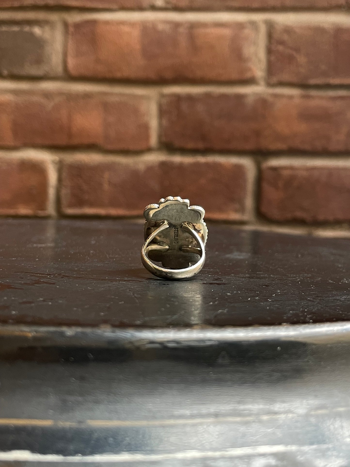 Pink Conch Ring Size 7 | 925 Sterling Silver Southwest E194