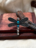 Turquoise Dragonfly Ring Size 6 | 925 Sterling Silver C927