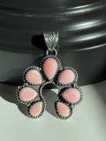 Pink Conch Naja Pendant | Sterling Silver 925 B858