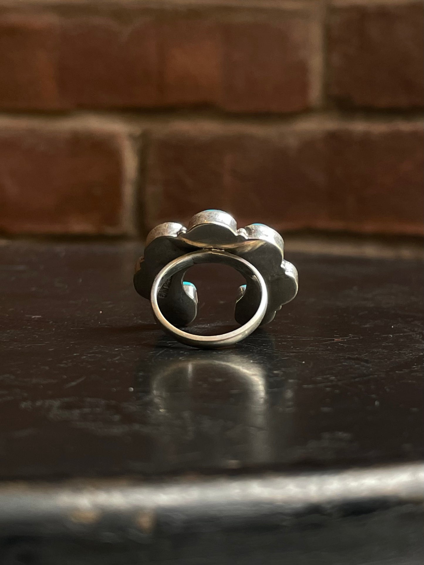 Kingman Turquoise Naja Ring Size 7 | 925 Sterling Silver G475
