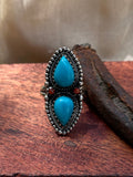 Turquoise Ring Size 7 | 925 Sterling Silver C586