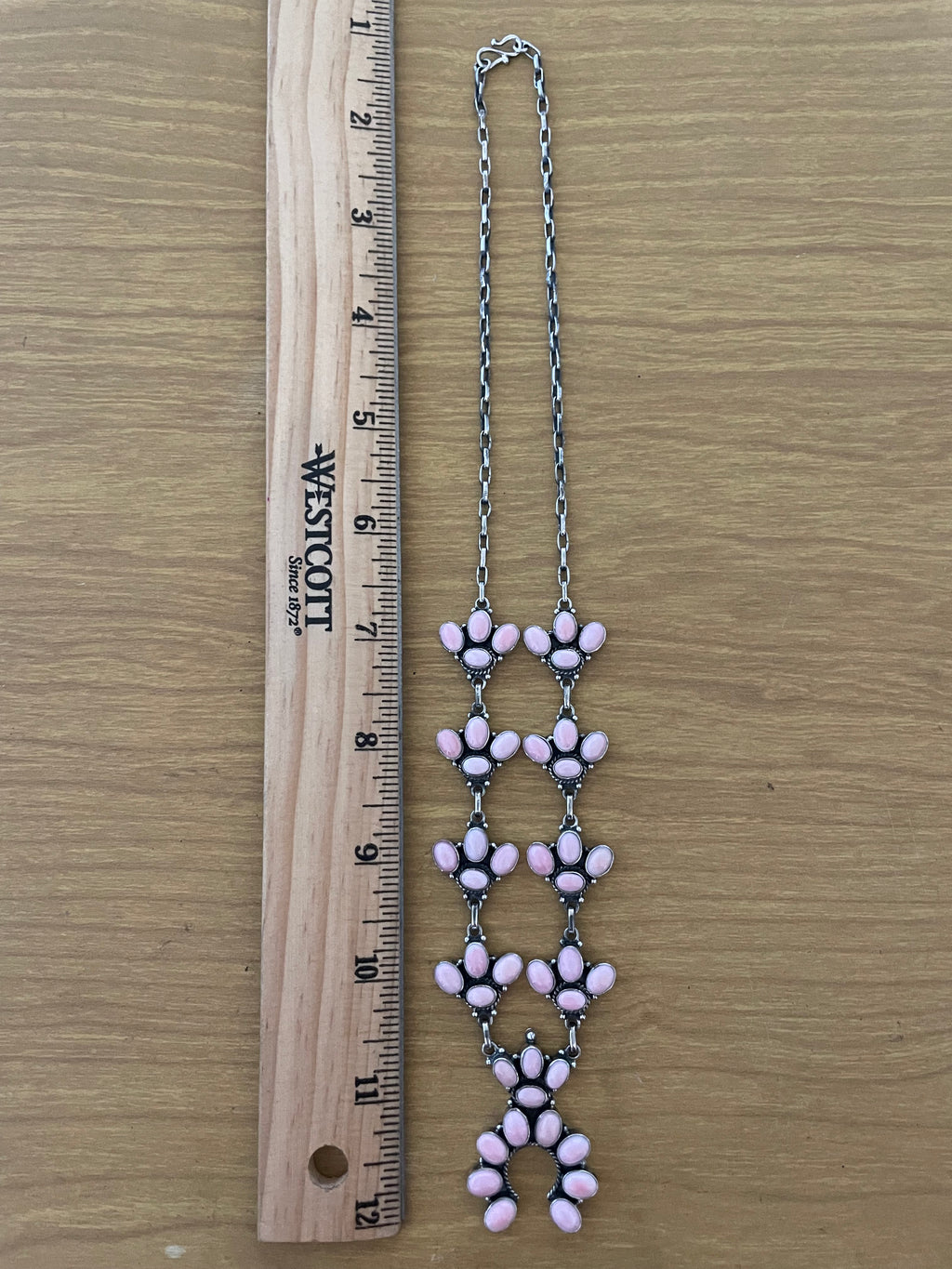 Pink Conch Naja Necklace | 925 Sterling Silver E333