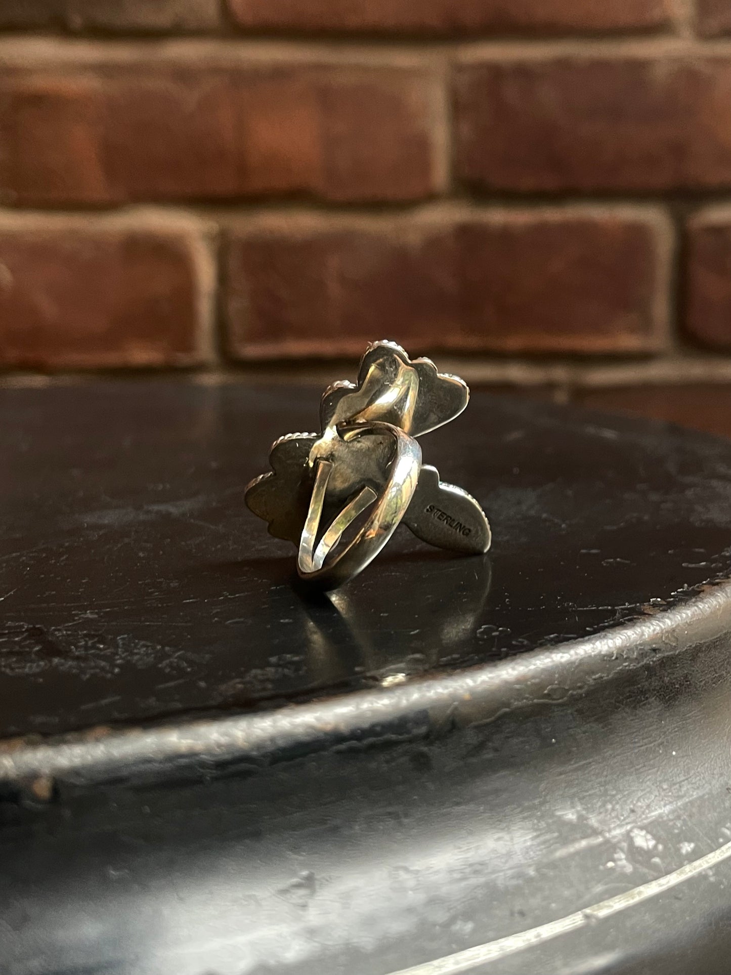 Turquoise Dragonfly Ring Size 9 | 925 Sterling Silver C922