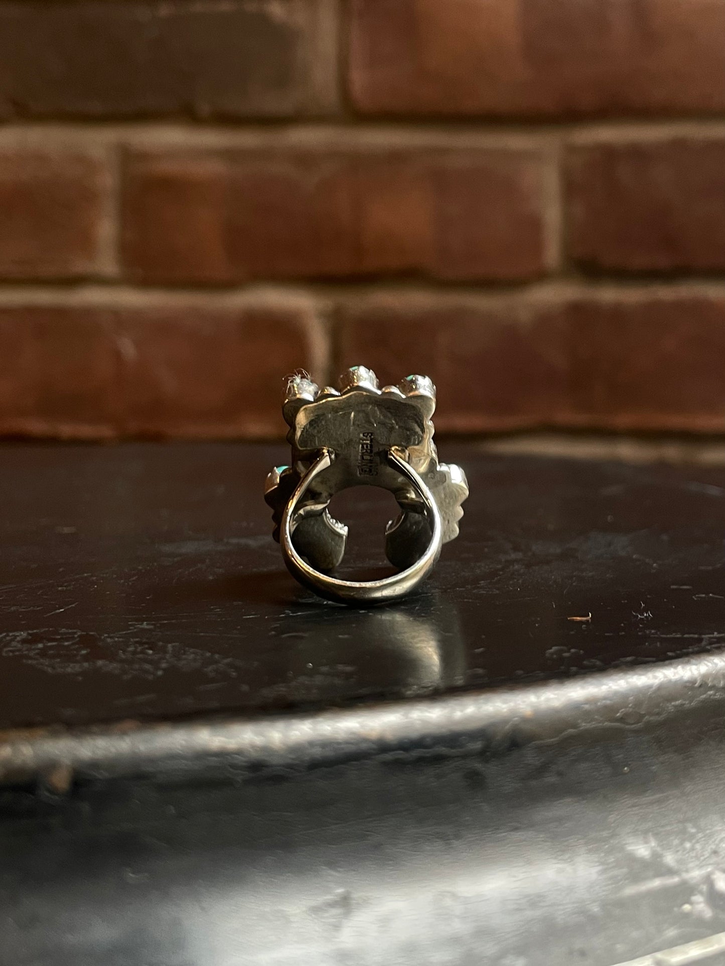 Turquoise Naja Ring Size 6.75 | 925 Sterling Silver C931