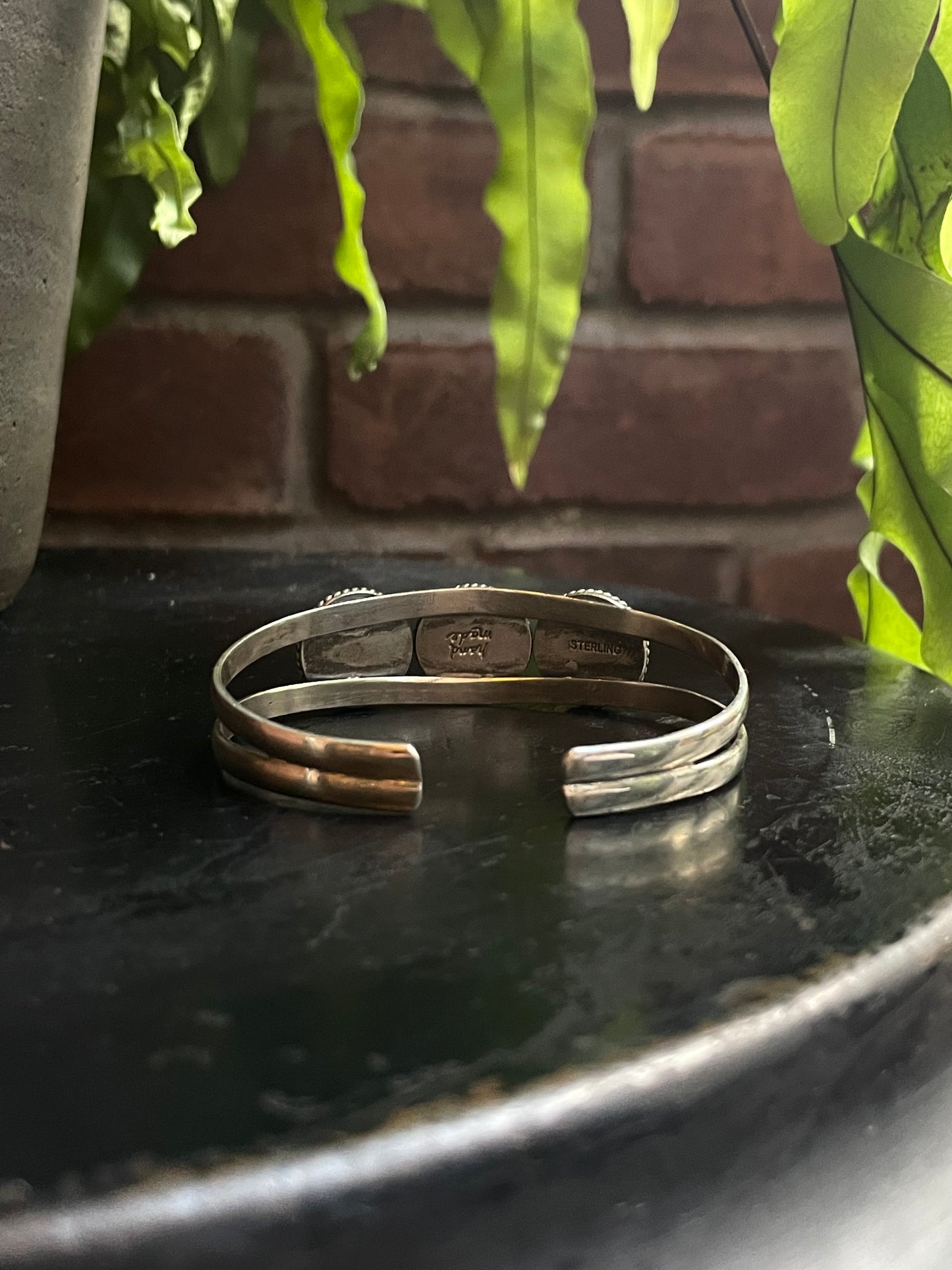 Pink Conch Cuff Bracelet | Sterling Silver 925 C744