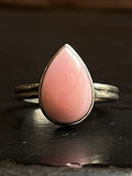 Pink Conch Ring Size 8 | 925 Sterling Silver G119