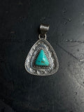 Turquoise Pendant | 925 Sterling Silver E276