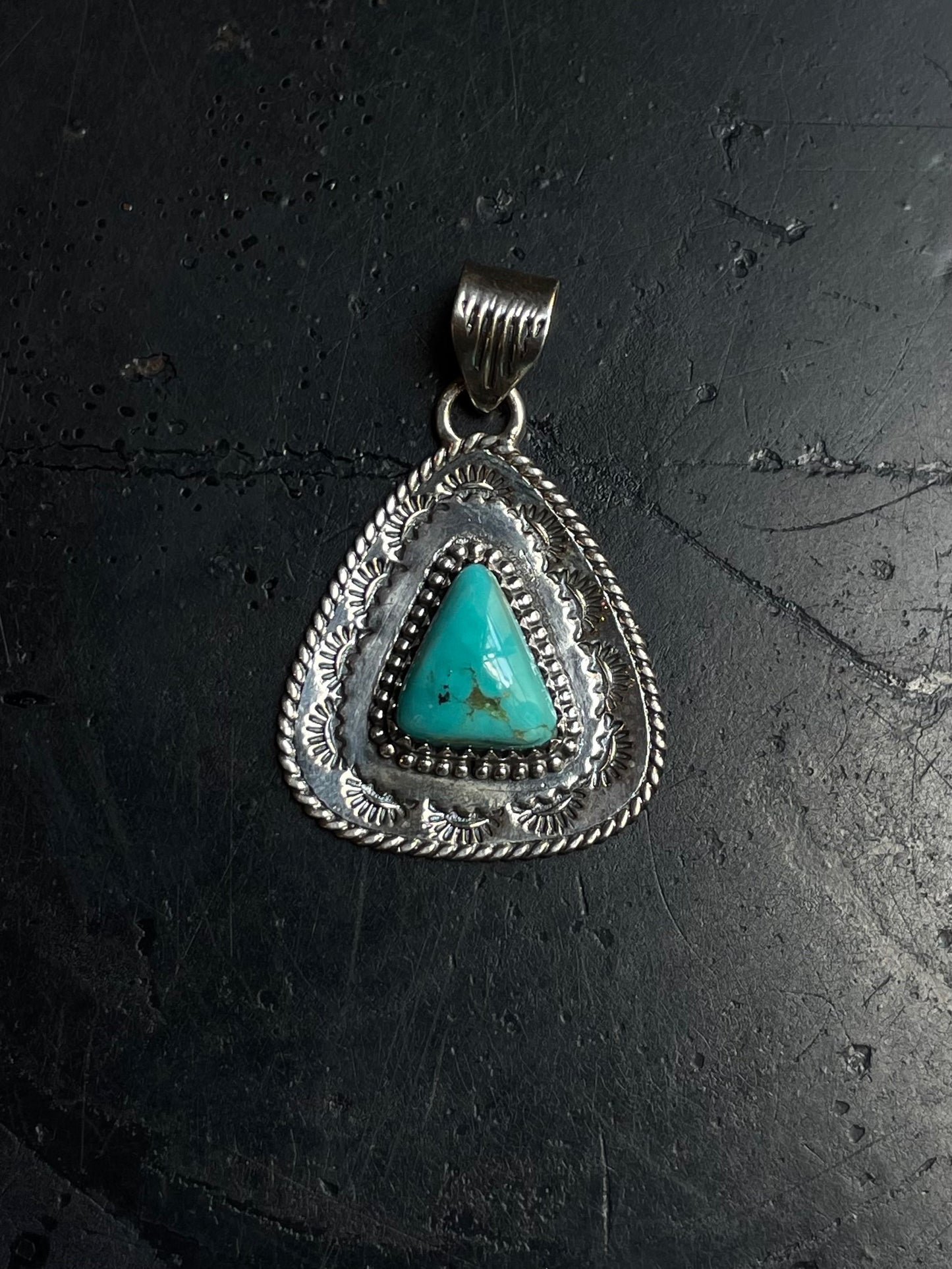 Turquoise Pendant | 925 Sterling Silver E276