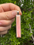 Pink Conch Bar Pendant | 925 Sterling Silver B620