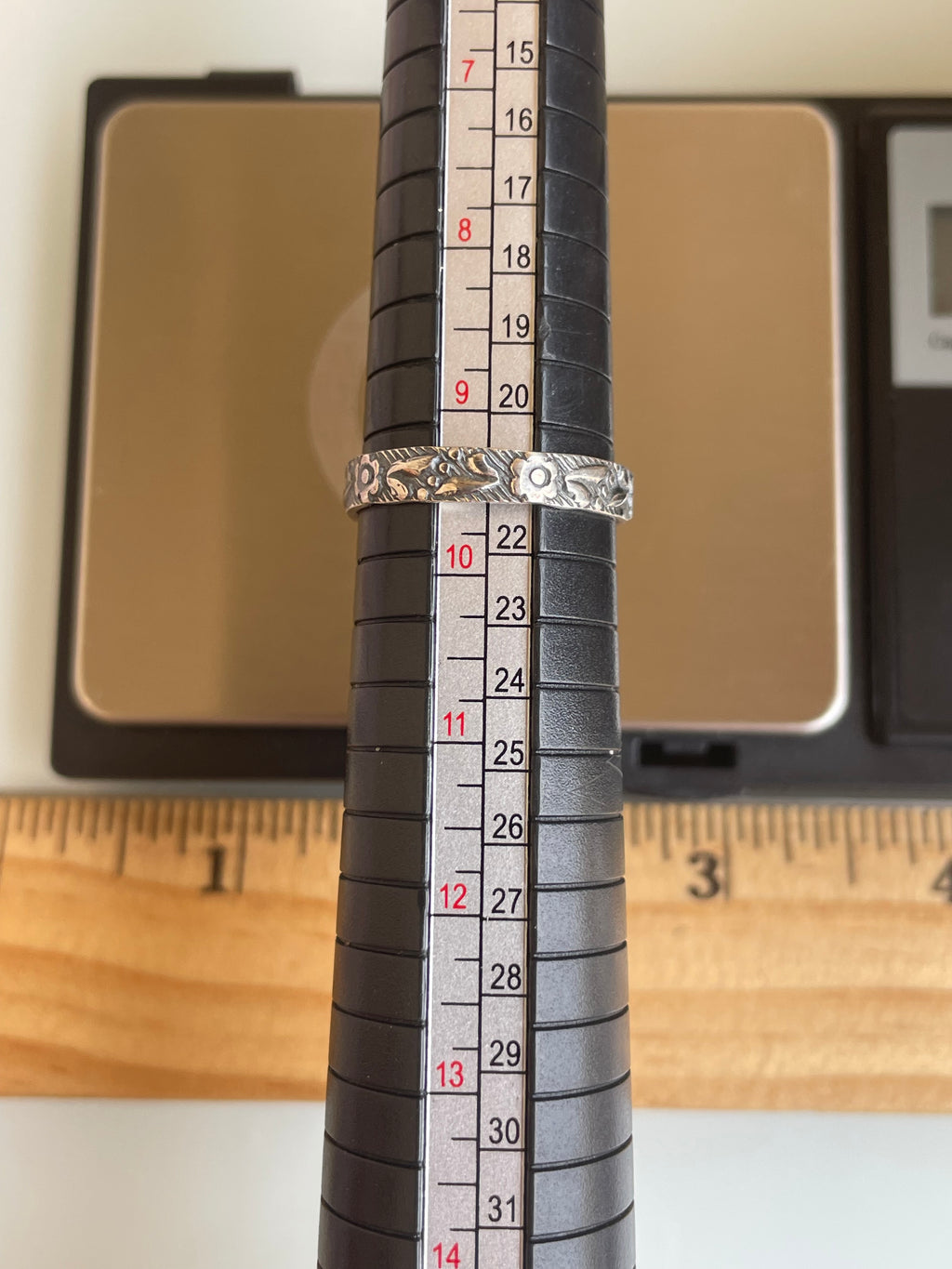 Kingman Turquoise Arrow Ring Size 9.5 | 925 Sterling Silver G507