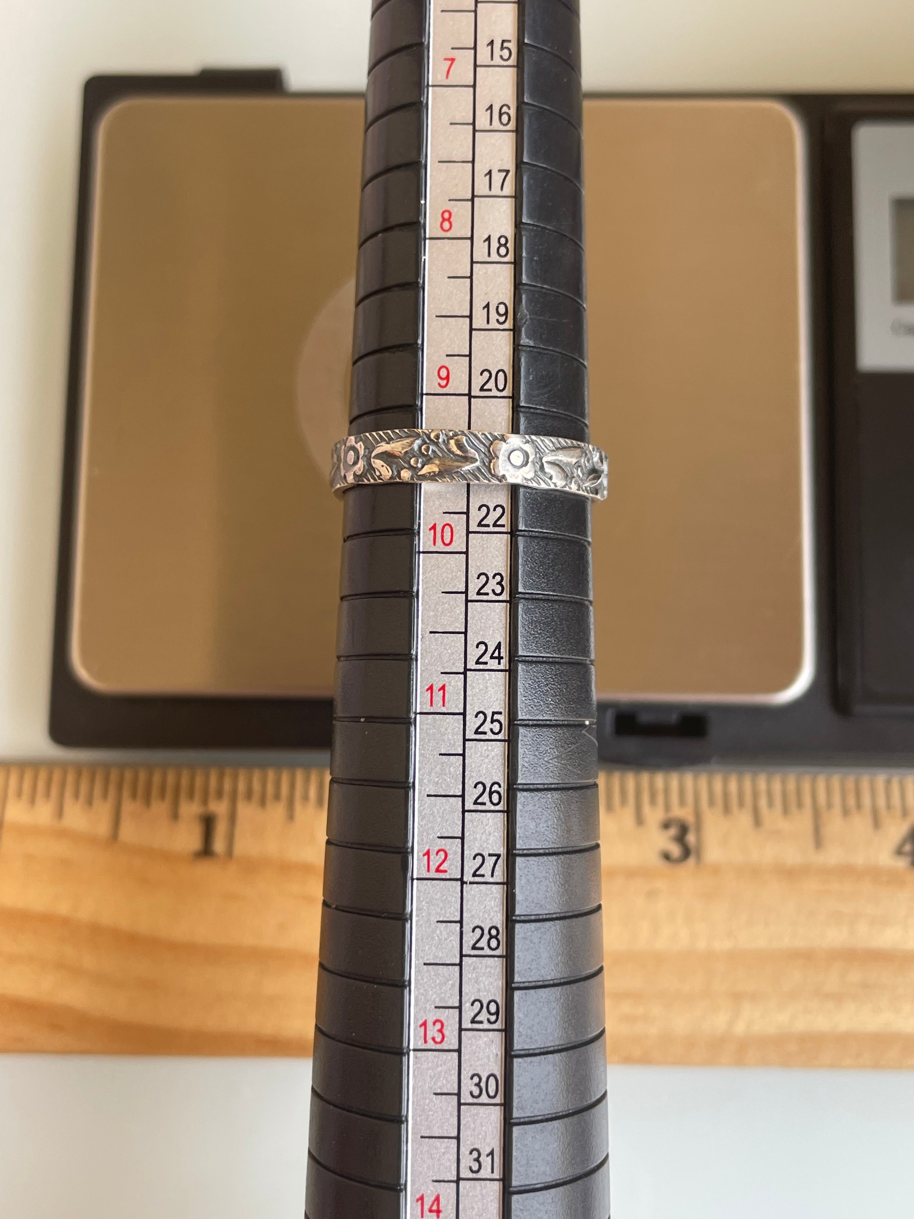 Kingman Turquoise Arrow Ring Size 9.5 | 925 Sterling Silver G507