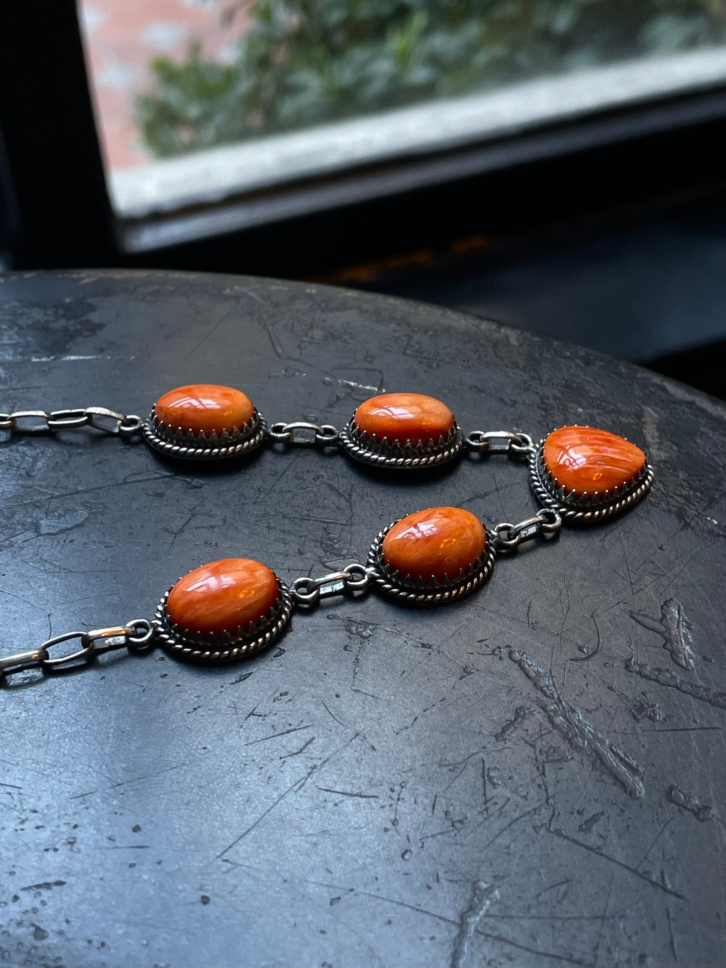 Spiny Oyster Necklace | 925 Sterling Silver E355