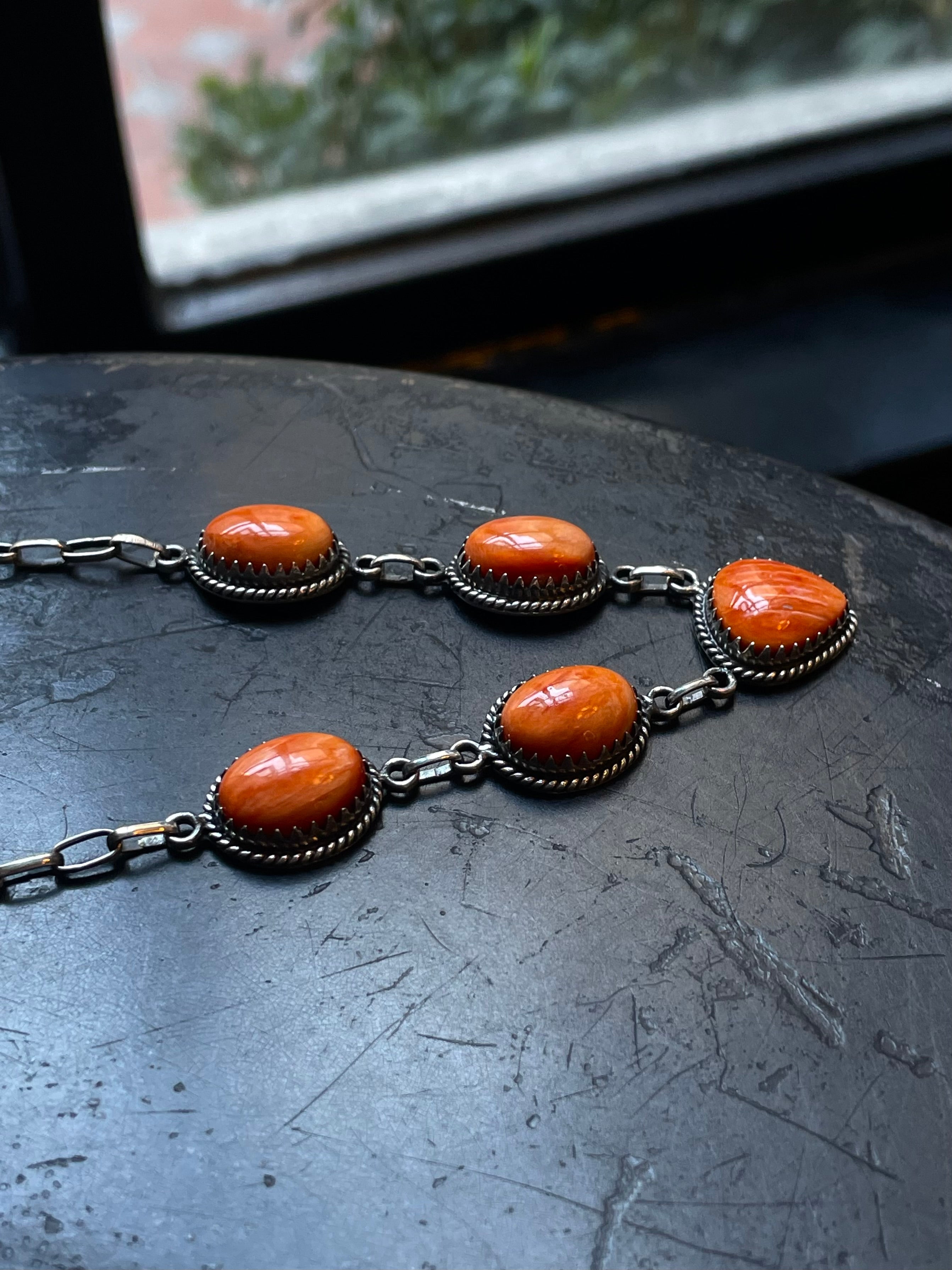 Spiny Oyster Necklace | 925 Sterling Silver E355