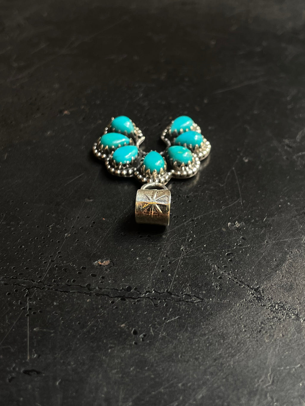 Turquoise Naja Pendant | 925 Sterling Silver E237