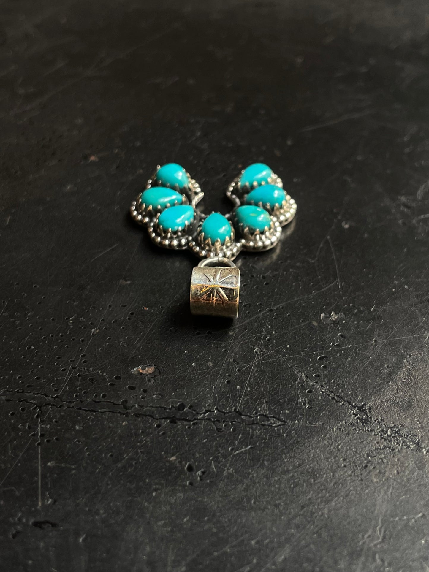 Turquoise Naja Pendant | 925 Sterling Silver E237
