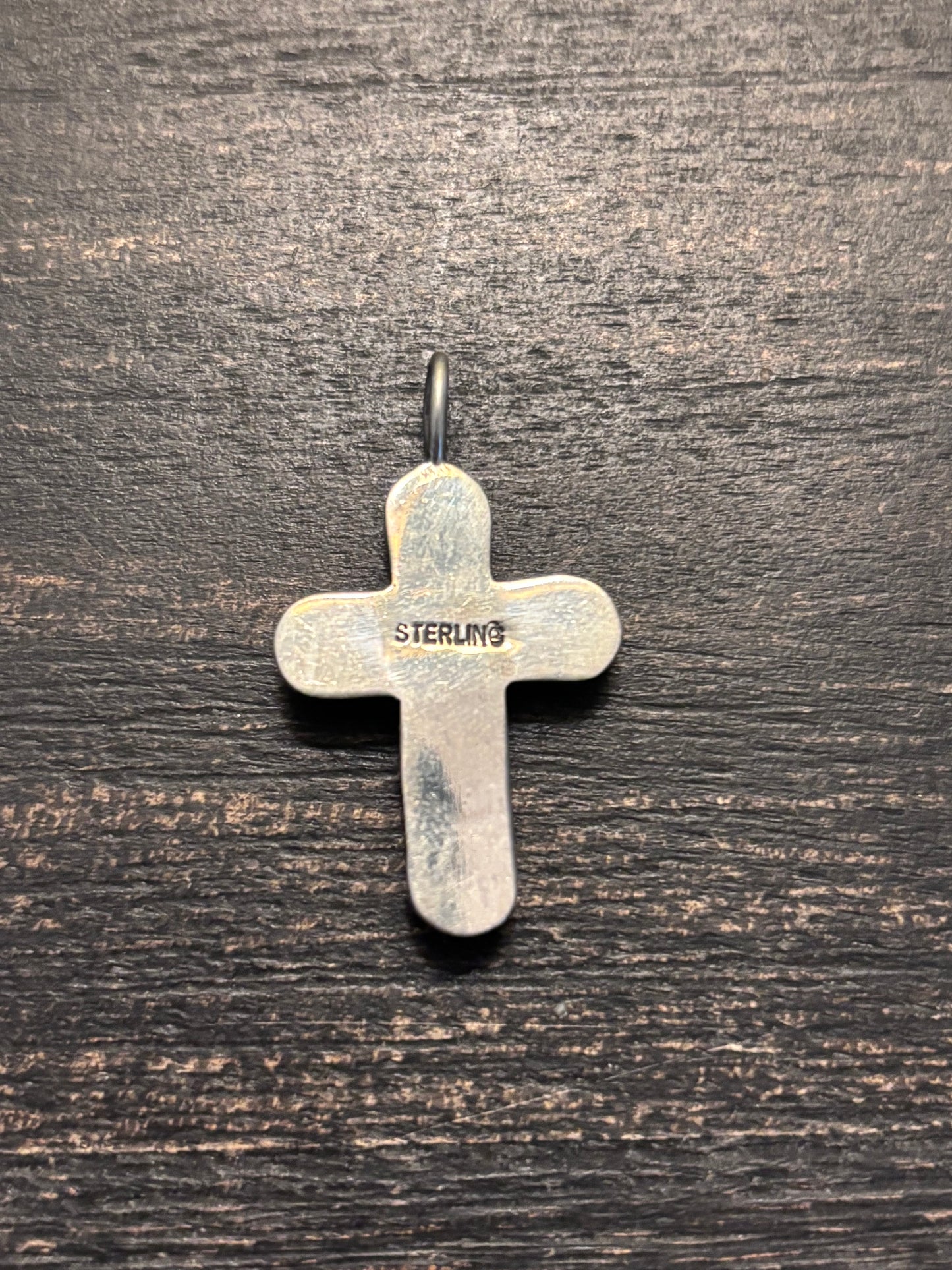 Spiny Oyster Cross Pendant | 925 Sterling Silver Southwestern A115