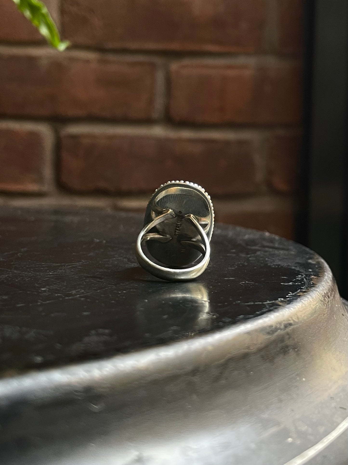 Kingman Turquoise Ring | 925 Sterling Silver | Size 6 E315
