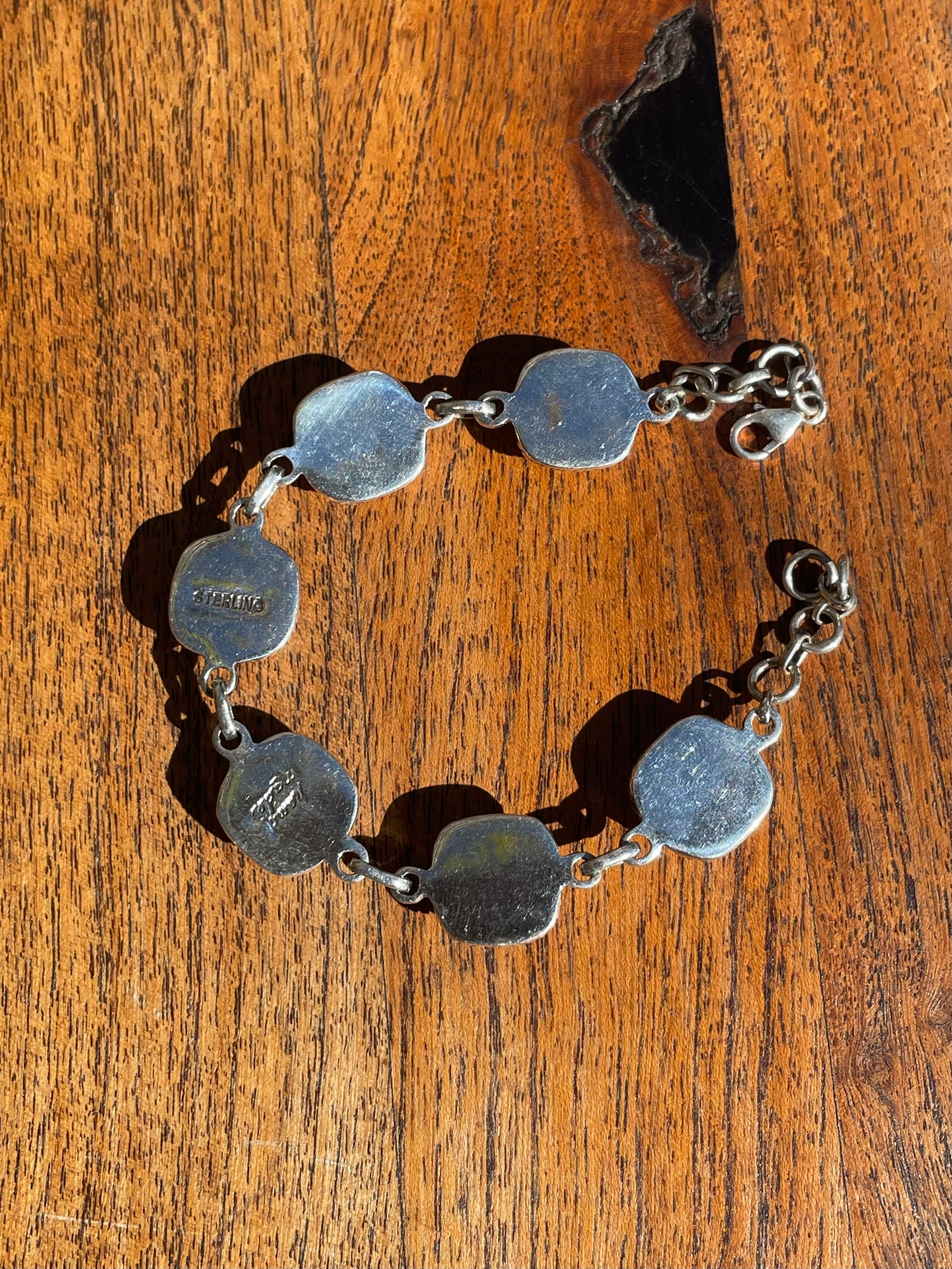 Spiny Oyster Link Bracelet | 925 Sterling Silver C845