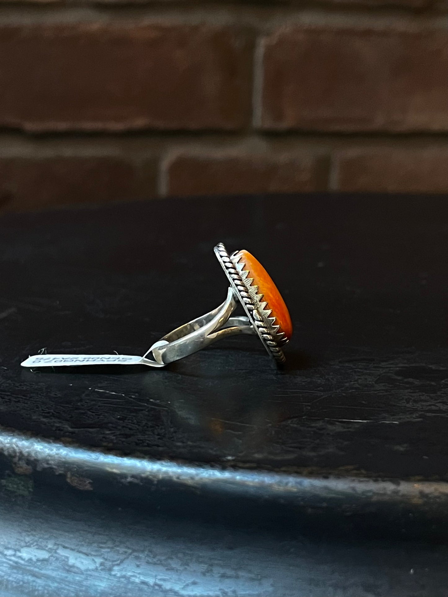 Spiny Oyster Ring | 925 Sterling Silver Size 7 E431
