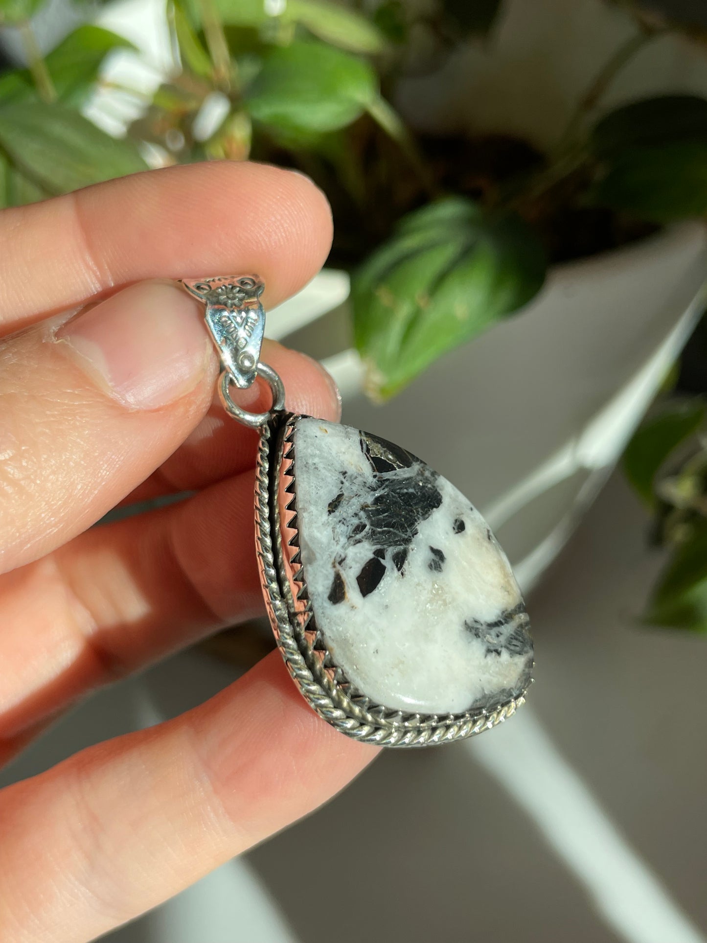 White Buffalo Pendant | Sterling Silver 925 B796